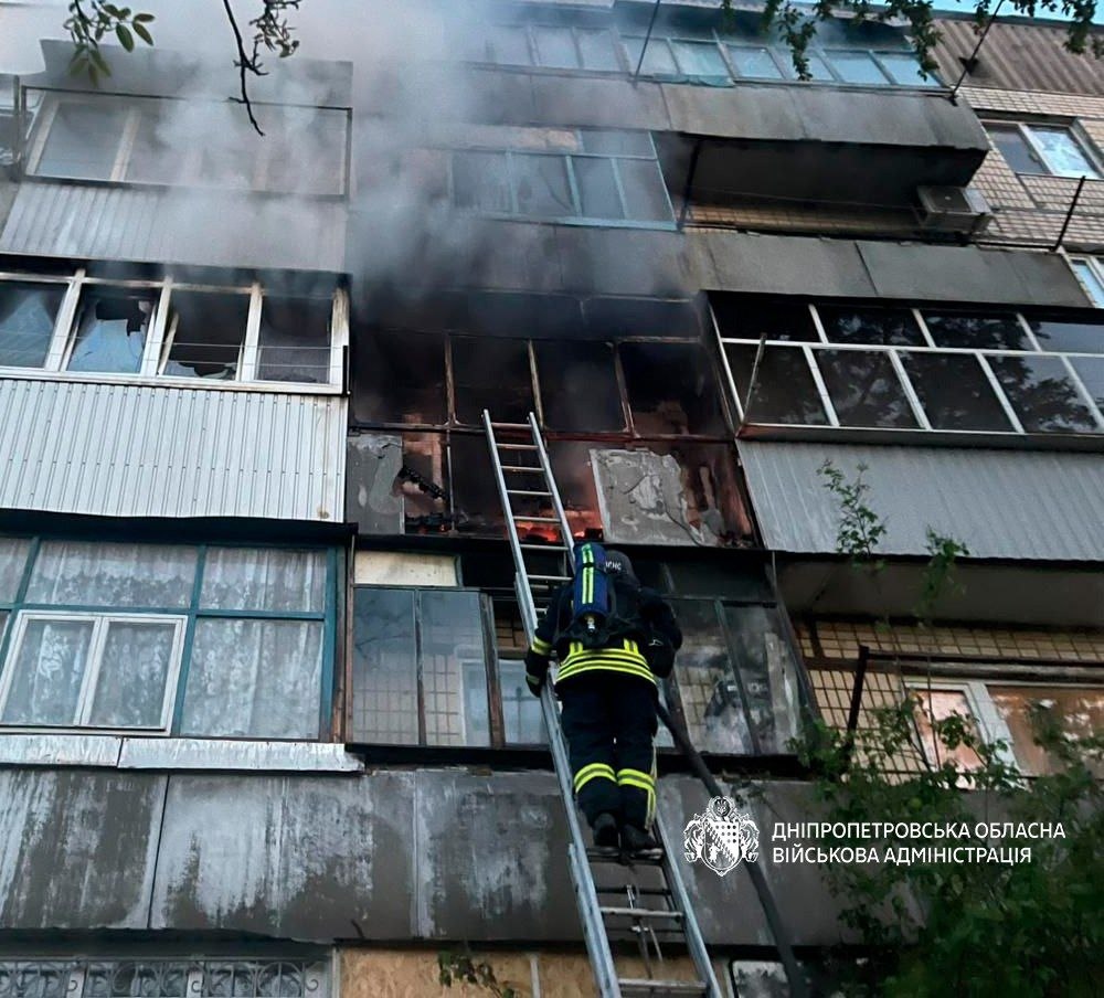 Фото до матеріалу: Чотири загиблих і 19 поранених: наслідки масованої атаки на Дніпровщину в ніч на 6 травня