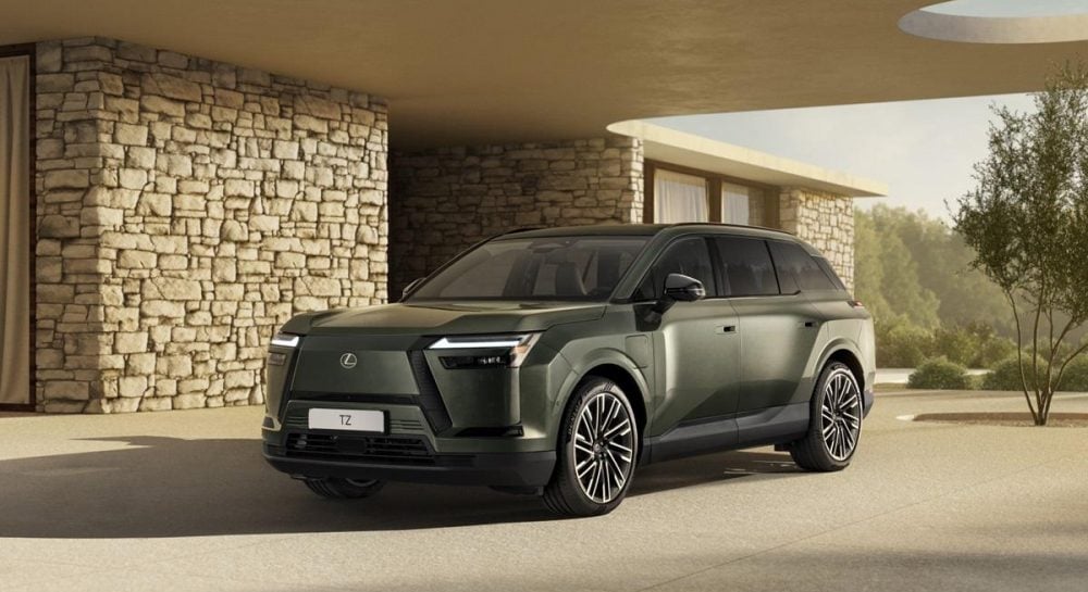 Фото до матеріалу: Lexus представив 6-місний електрокросовер TZ з звуком суперкара: коли очікувати в Україні