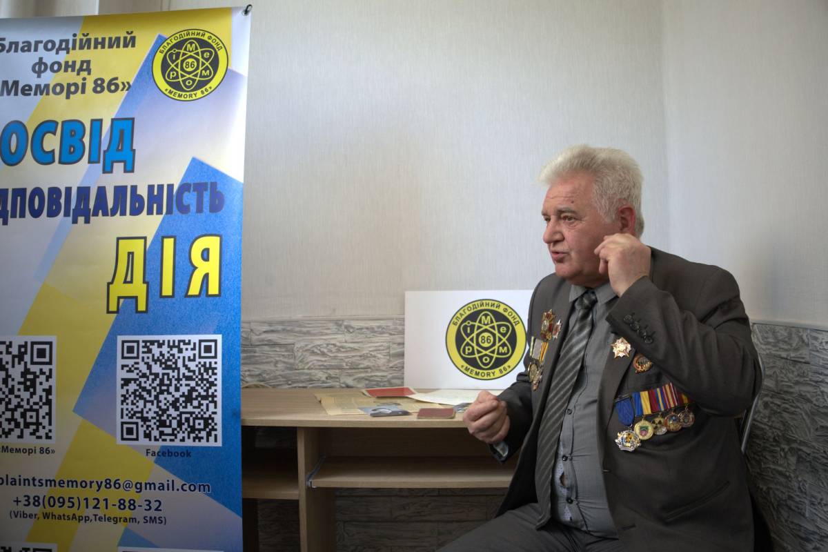 Фото до матеріалу: Свідки та учасники ліквідації розповідають про Чорнобильську трагедію: спогади запорізьких ветеранів