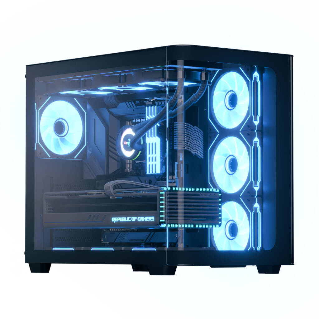 Фото до матеріалу: Огляд корпусу AeroCool P500C-G-BK-v1 – Огляди