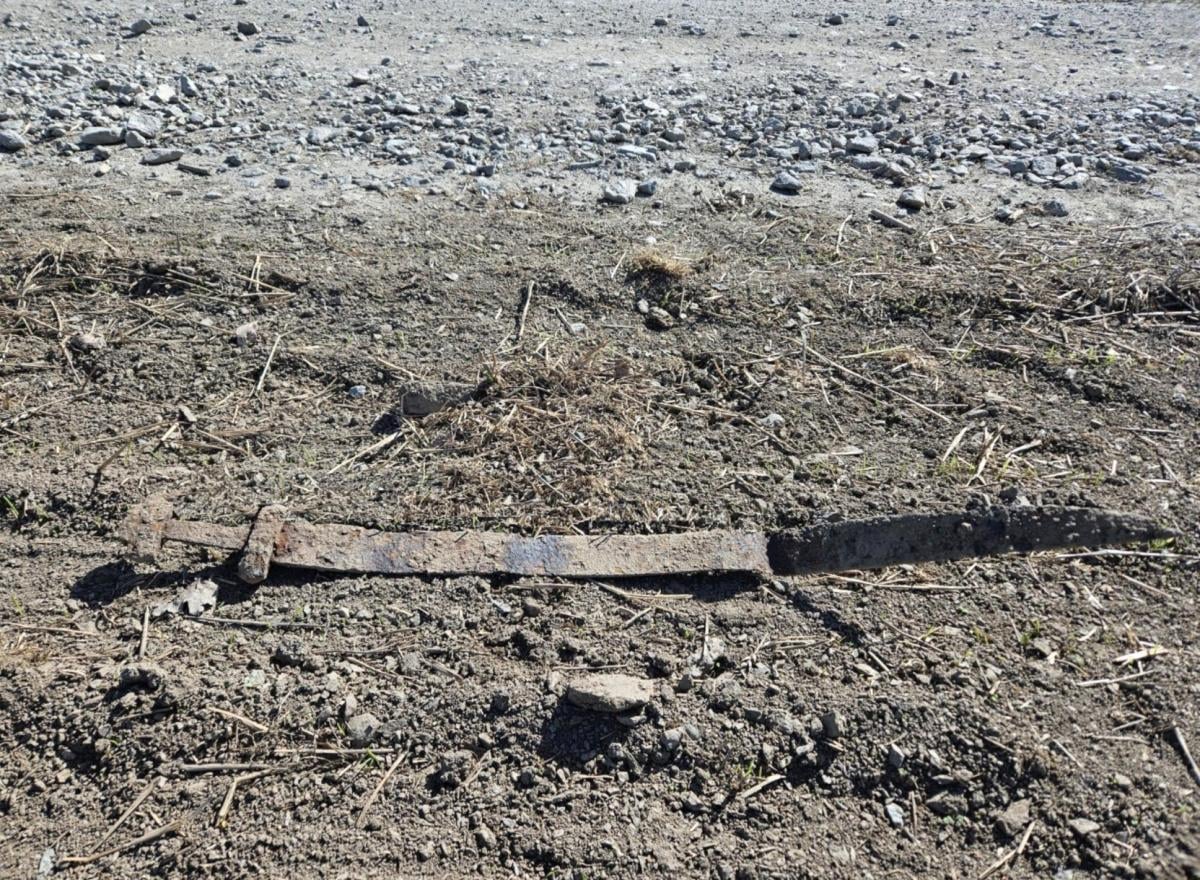 Фото до матеріалу: Шестирічний хлопчик у Норвегії знайшов 1300-річний вікінгський меч