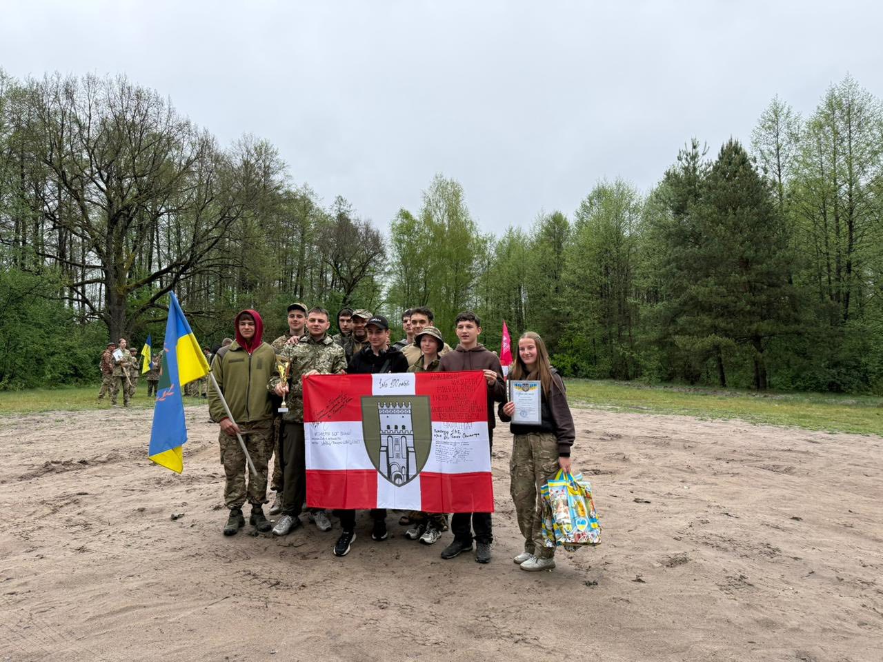 Фото до матеріалу: На Камінь-Каширщині завершився районний етап гри «Сокіл»
