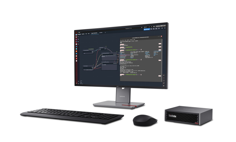 Фото до матеріалу: Lenovo та NVIDIA представили ШІ-рішення для виробництва: скорочення термінів до 85%