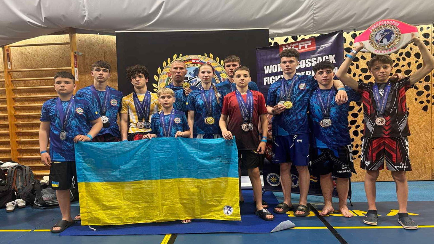Фото до матеріалу: Срібло і бронза для України: юні спортсмени з Городківської громади підкорили Чемпіонат Європи