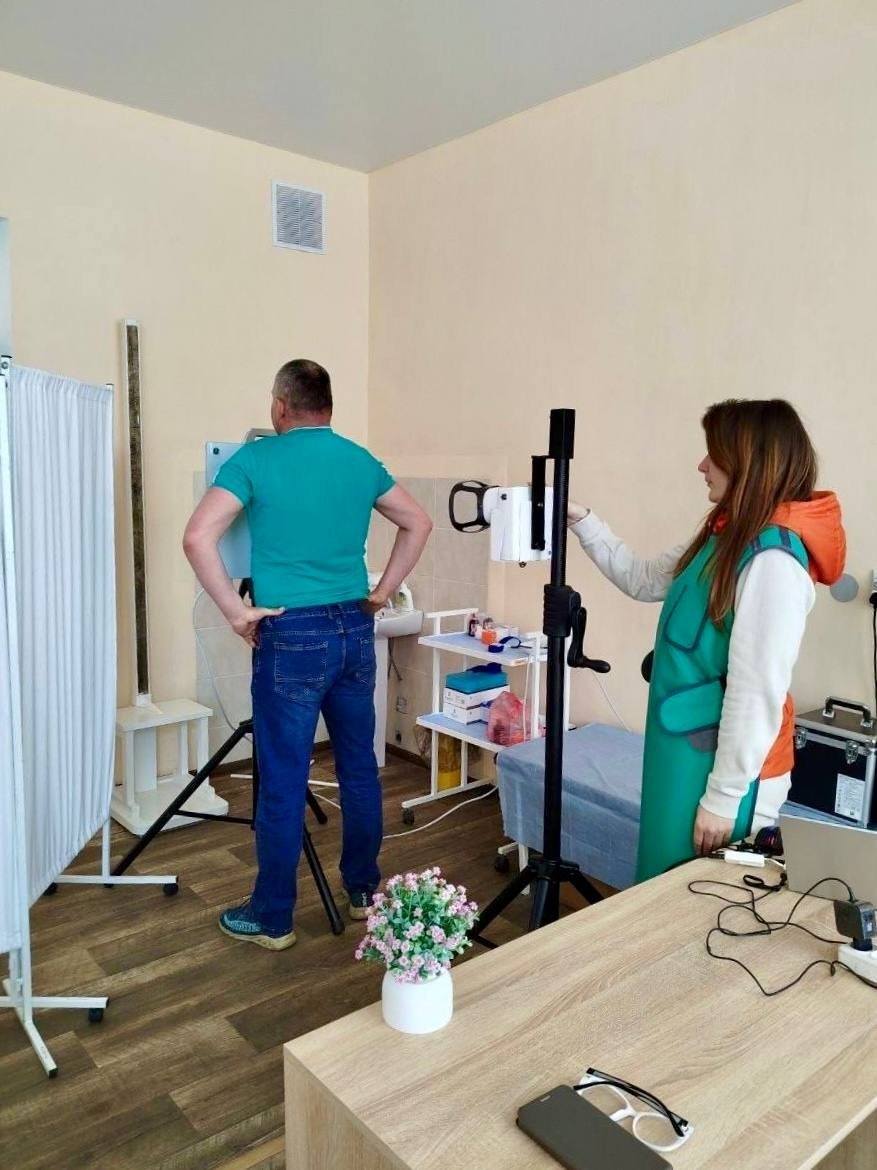 Фото до матеріалу: 354 жителі Баштанщини отримали медичну допомогу від мобільної клініки Fortitude