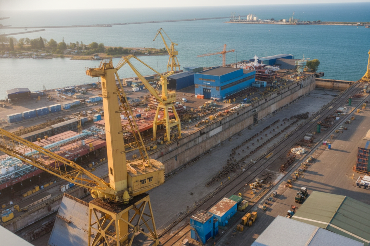 Фото до матеріалу: Rheinmetall і MSC купують банкрутну верф Mangalia в Румунії