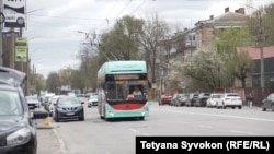Фото до матеріалу: Ольга Бондар: водійка тролейбуса «перемоги» з Маріуполя