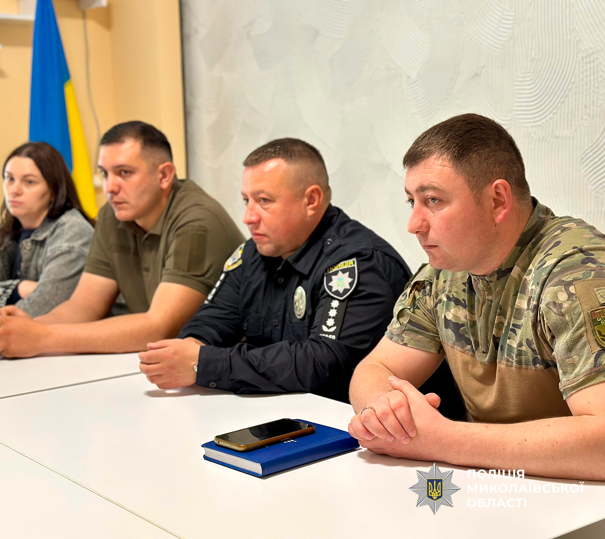 Фото до матеріалу: У Первомайську поліція та сервісний офіс об'єдналися для підтримки ветеранів