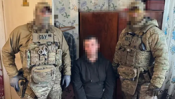 Фото до матеріалу: СБУ затримала ІТ-фахівця з Черкащини за вербування коригувальників для РФ