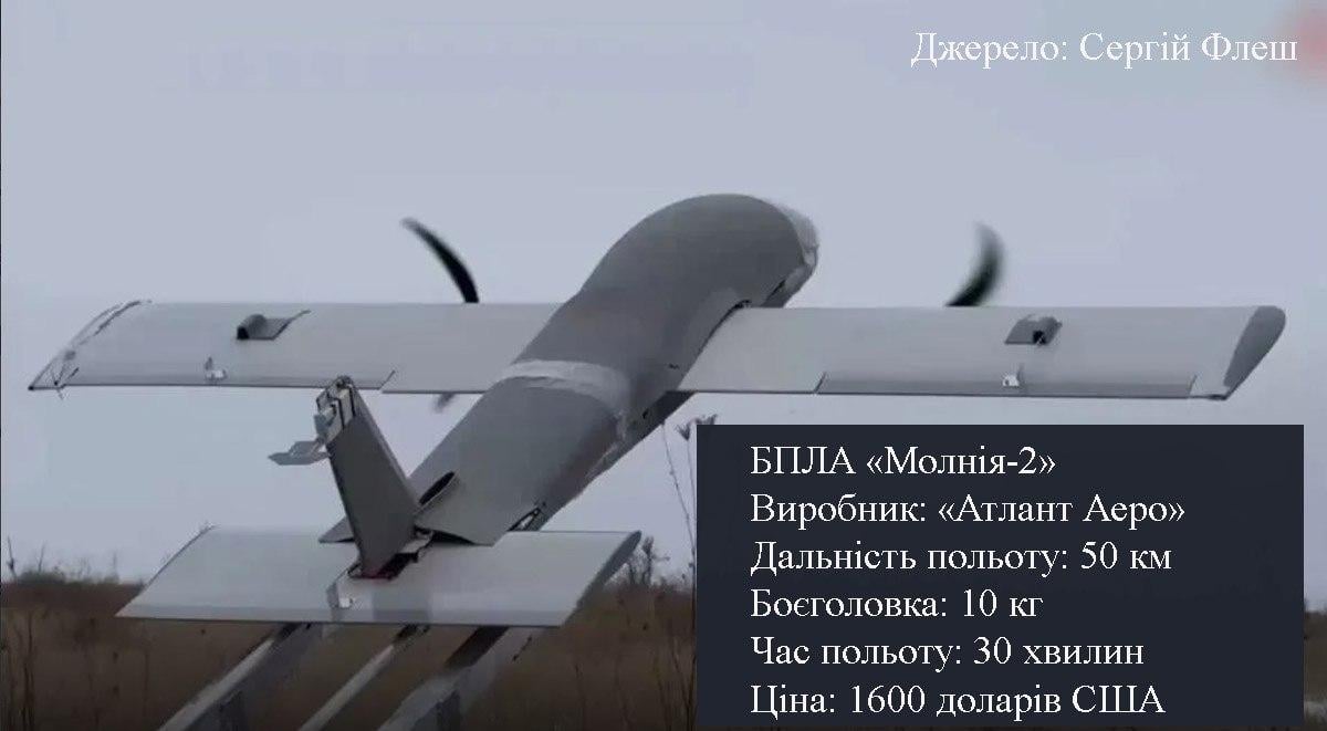 Фото до матеріалу: Флеш назвав найдорожчі тактичні дрони в арсеналі РФ