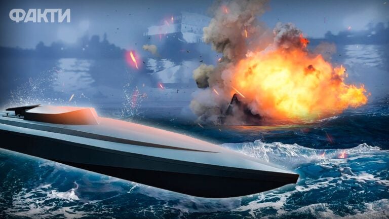 Фото до матеріалу: ВМС України завдали удару по двох російських катерах біля Керченського мосту