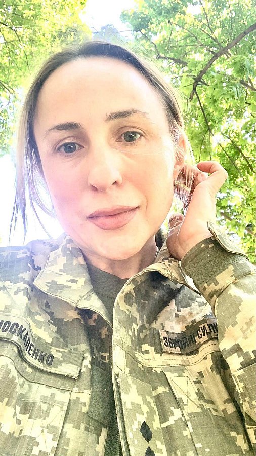 Фото до матеріалу: Екс-голова Миколаївської облради Вікторія Москаленко розповіла про службу в ЗСУ