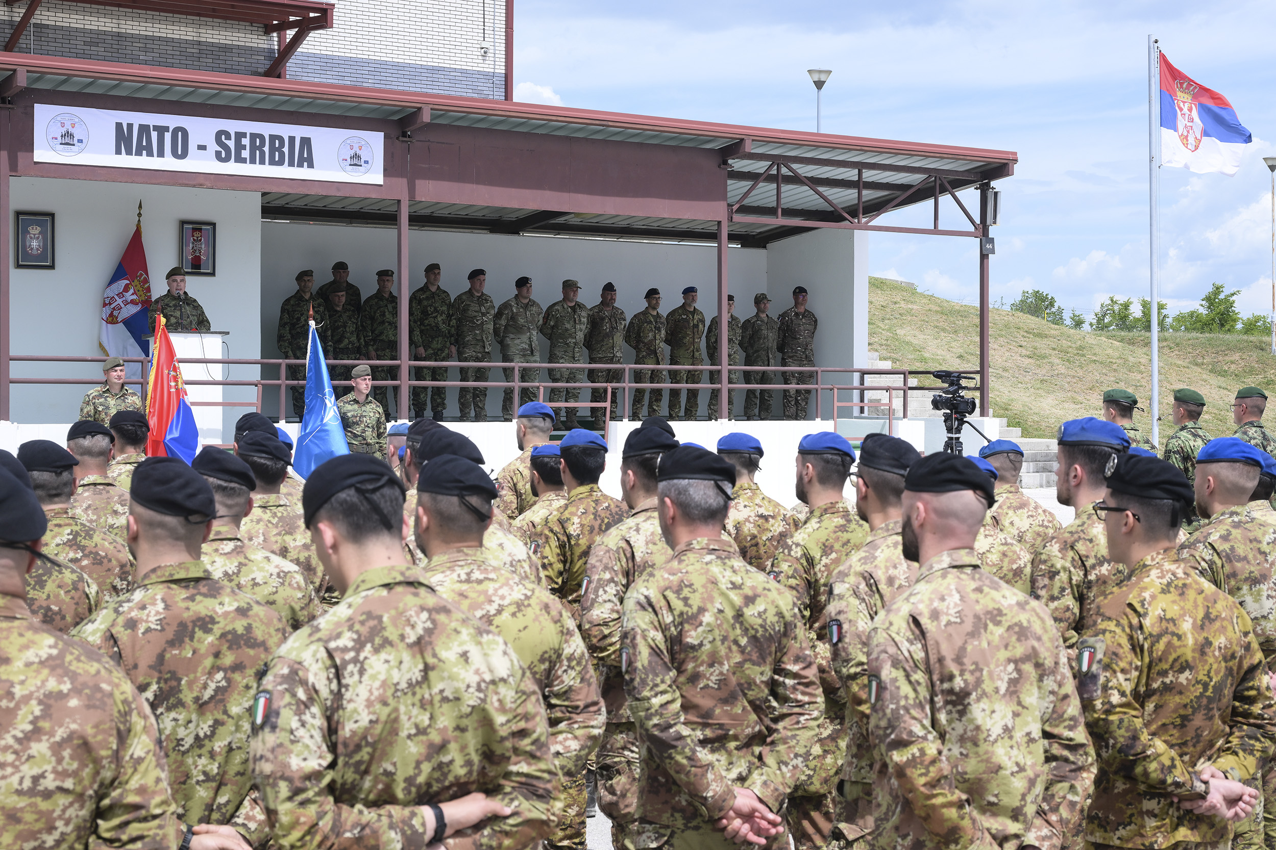Фото до матеріалу: Сербія почала перші спільні військові навчання з НАТО