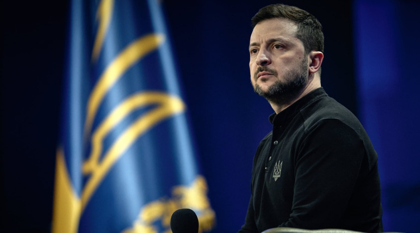 Фото до матеріалу: Зеленський прокоментував відсутність пропозиції РФ про припинення вогню на 9 травня