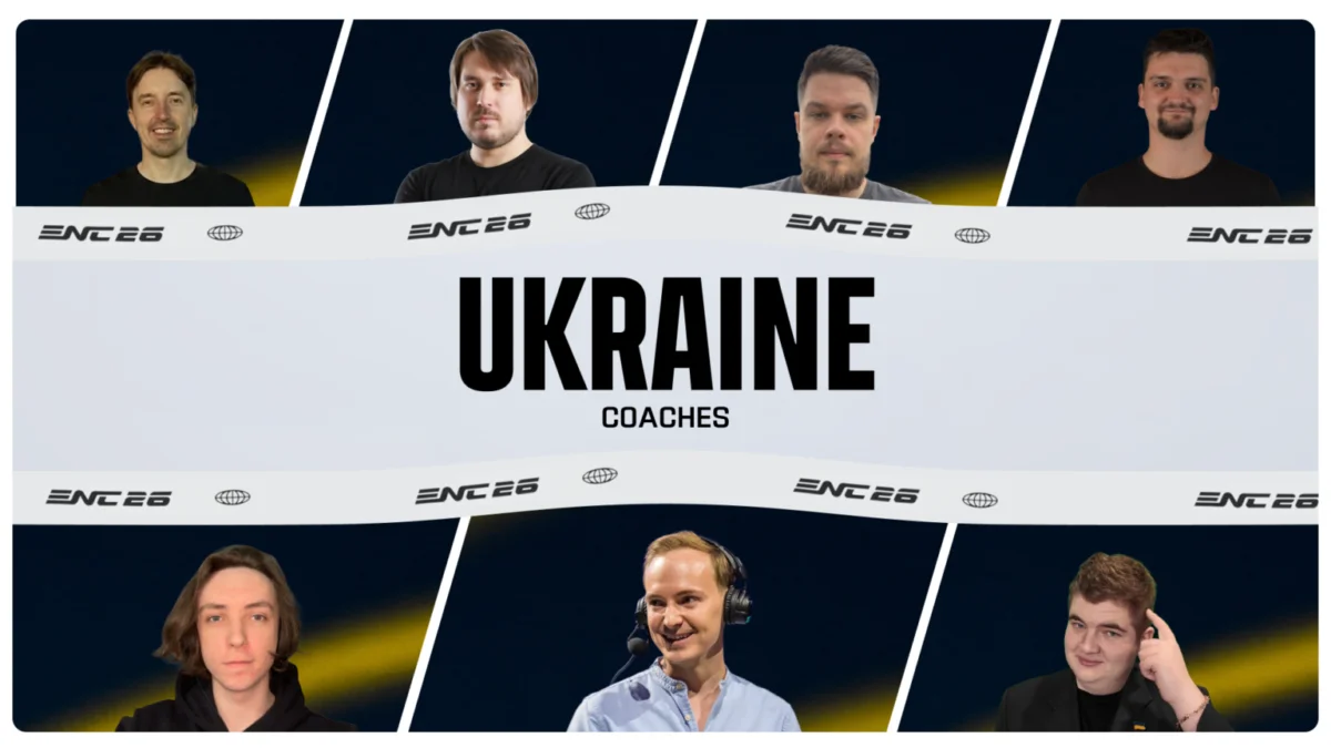 Фото до матеріалу: UESF призначила тренерів збірних України на Esports Nations Cup 2026: Ghostik очолив команду по Dota 2