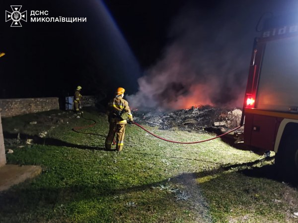 Фото до матеріалу: 25 березня в Миколаївській області ліквідовано 8 пожеж