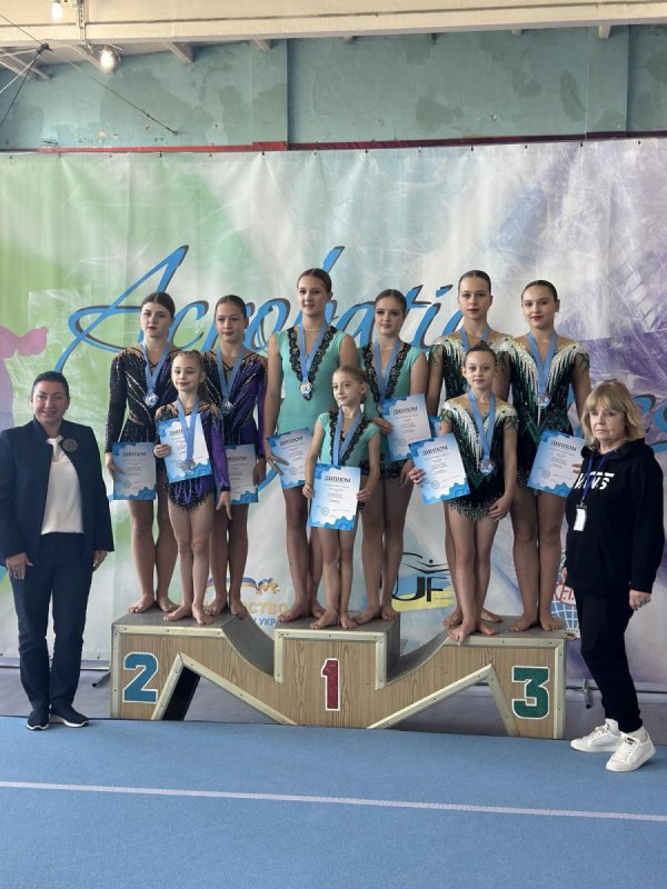 Фото до матеріалу: Одеські акробатки здобули бронзу на чемпіонаті України