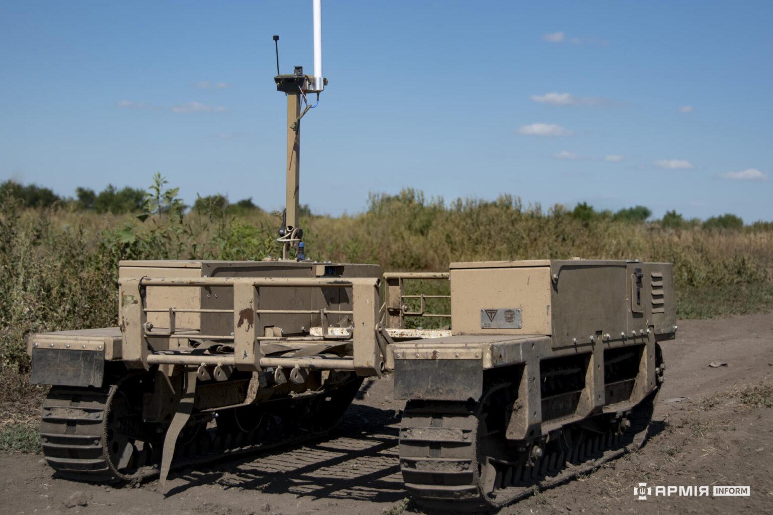 Фото до матеріалу: Чому наземні дрони не встигають за потребами фронту: експерт про головні перешкоди