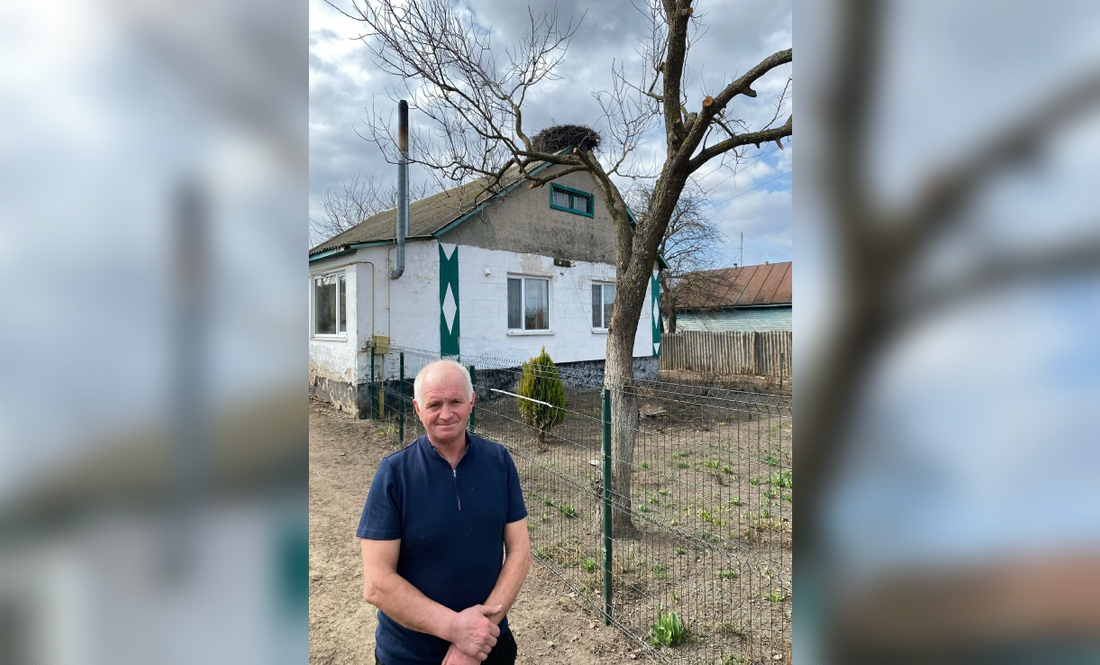 Фото до матеріалу: Лелечі на даху родини Борисюк: 20 років спільного життя та допомога електрикам