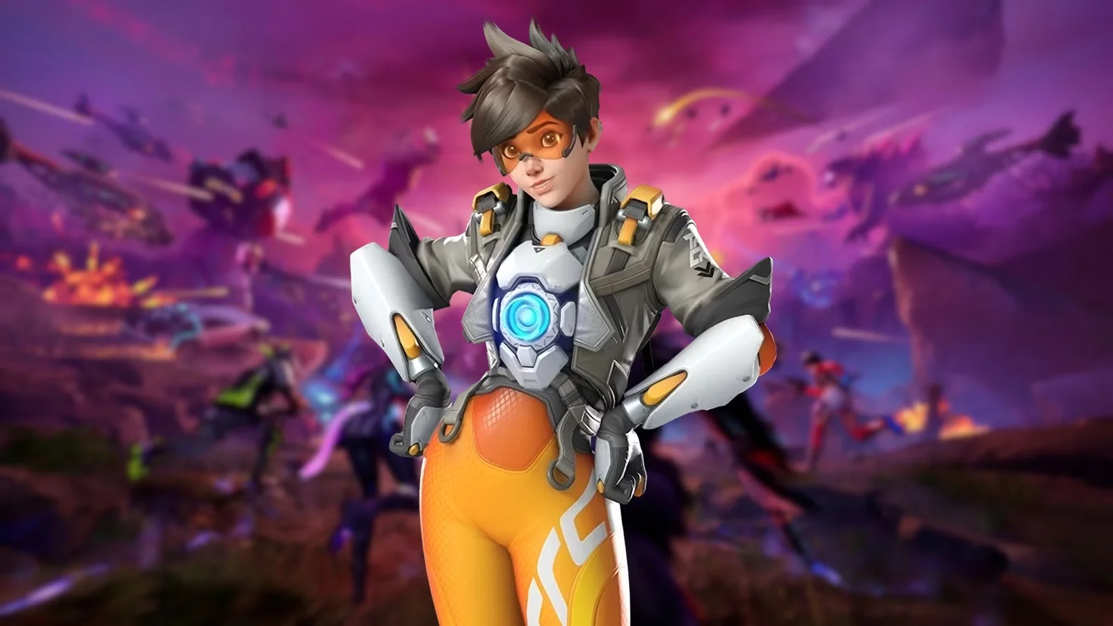 Фото до матеріалу: Витік розкриває деталі кросовера Fortnite та Overwatch: нові герої та Porsche у травні