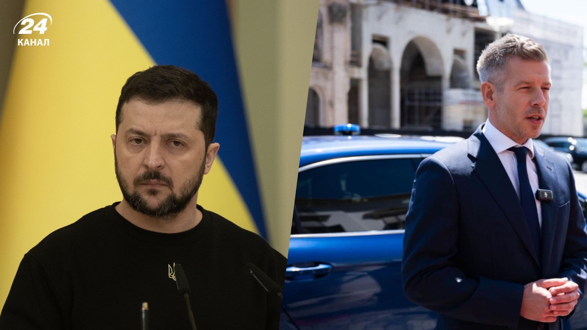 Фото до матеріалу: Мадяр засудив атаку на Україну: Зеленський підкреслив загрозливість для Європи
