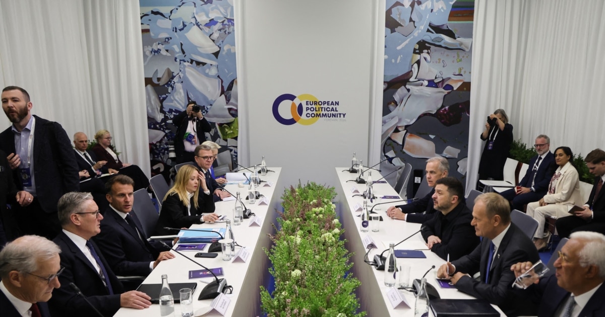 Фото до матеріалу: Зеленський та європейські лідери зібралися у Вірменії на саміт Європейської політичної спільноти