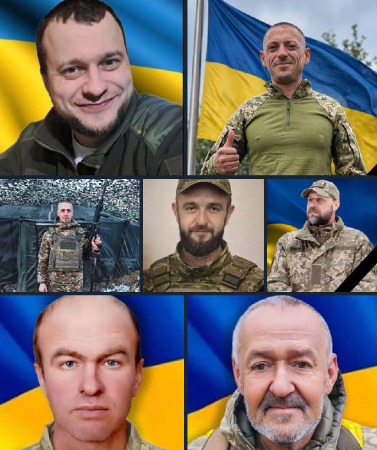 Фото до матеріалу: На Рівненщині провели в останню путь сімох героїв, які віддали життя за Україну
