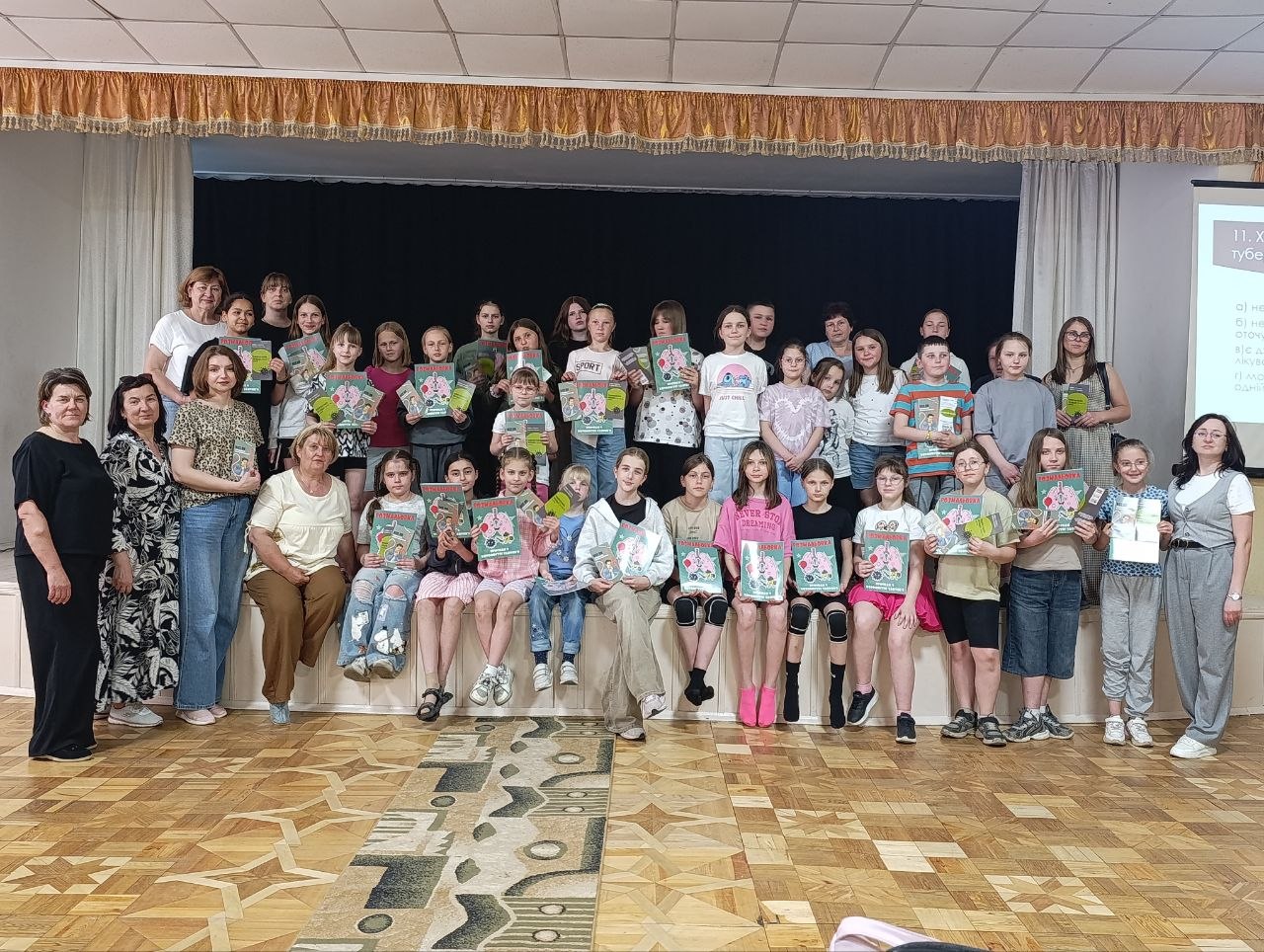 Фото до матеріалу: У Ківерцях учні дізналися про небезпеки туберкульозу