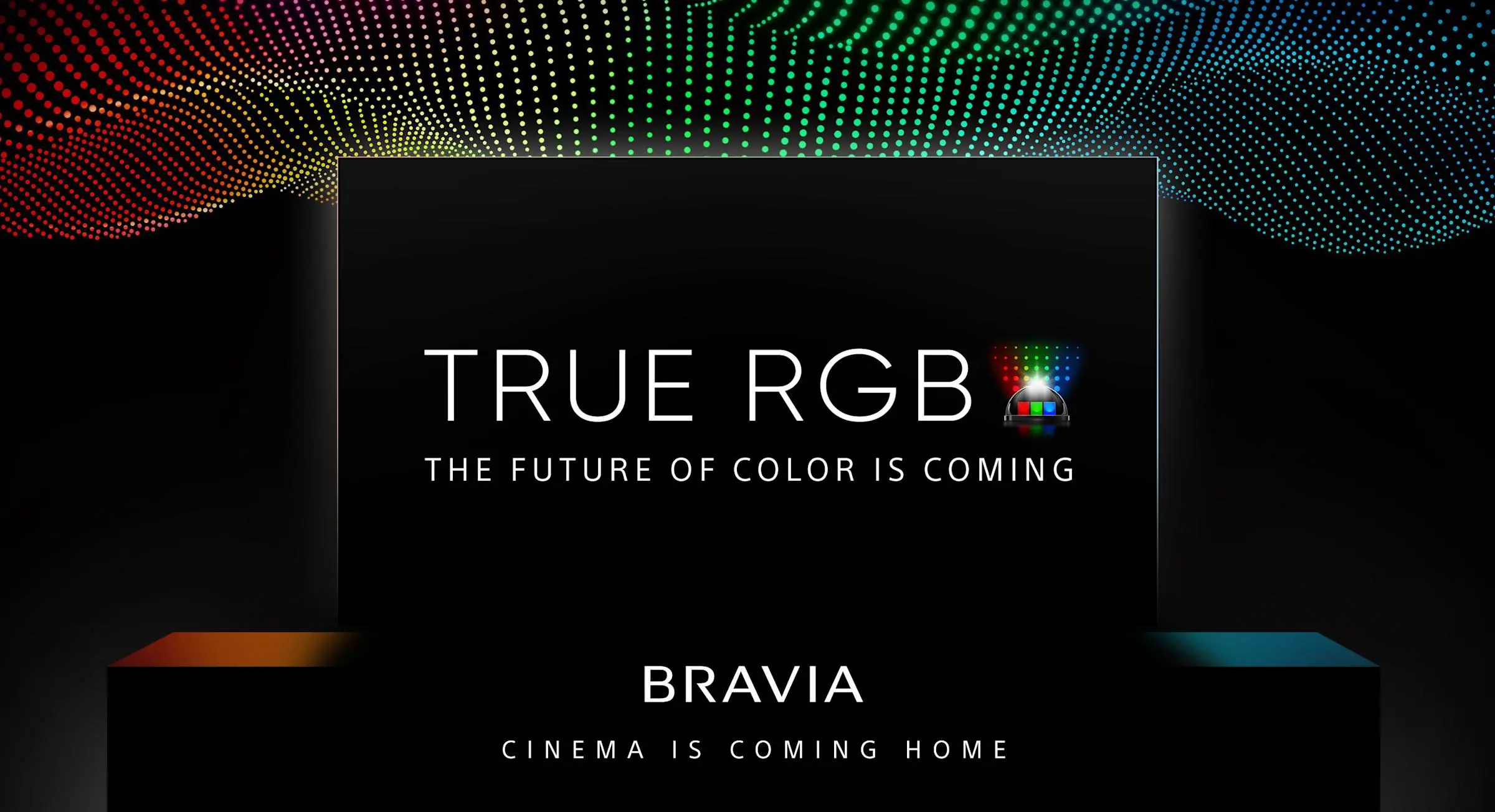 Фото до матеріалу: Sony анонсувала True RGB для рекордного об’єму кольорів