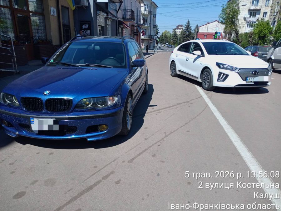 Фото до матеріалу: 67 штрафів за тиждень: інспекція Калуша посилює контроль за паркуванням