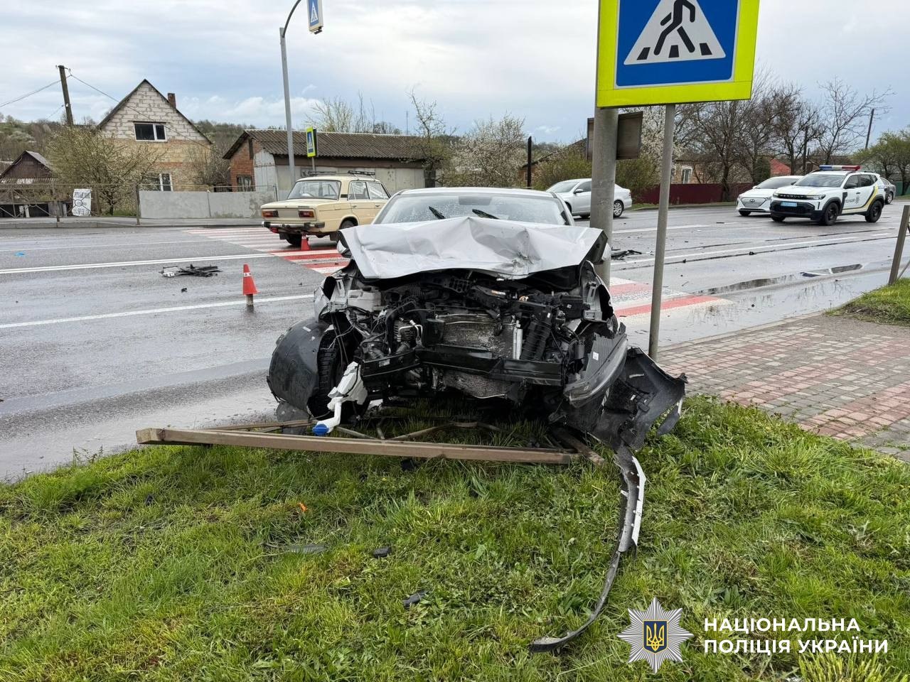 Фото до матеріалу: Серія ДТП на Вінниччині: постраждали діти та дорослі, водії затримані