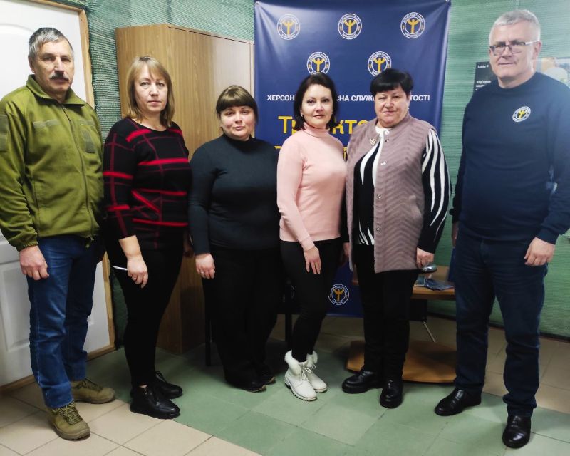 Фото до матеріалу: У Великоолександрівській громаді запрацював ветеранський простір для підтримки захисників