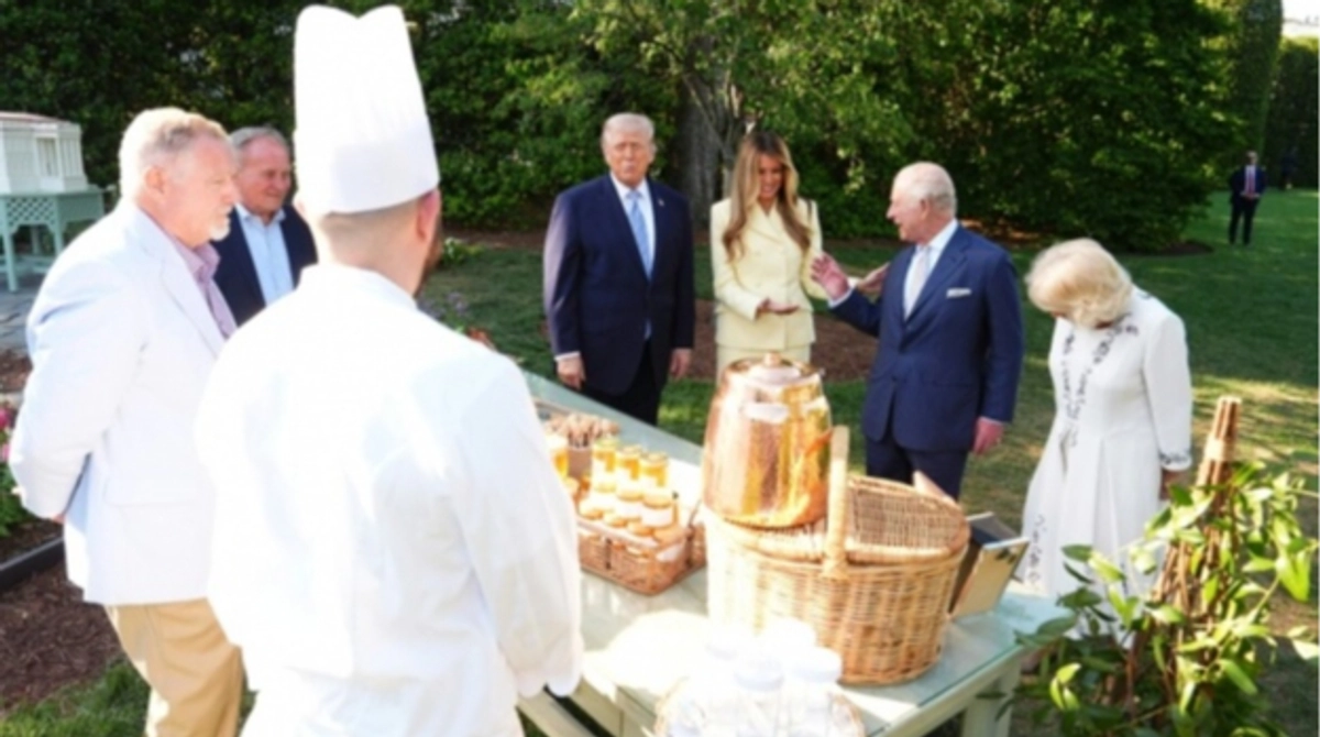 Фото до матеріалу: Король Чарльз III відвідав США на зустрічі з Трампом