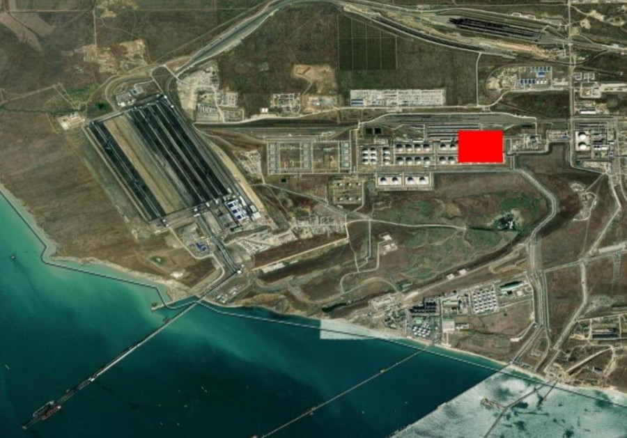 Фото до матеріалу: Дрони атакували порт і нафтовий термінал у Краснодарському краї