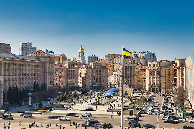 Фото до матеріалу: Обмеження руху на Хрещатику 7 травня: де саме перекриють дорогу