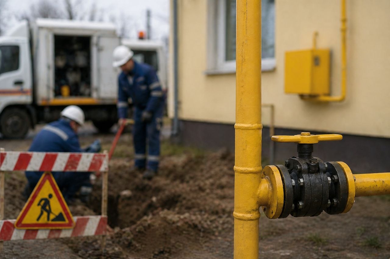 Фото до матеріалу: У Сваляві планують тимчасову відсутність газу через аварійні роботи