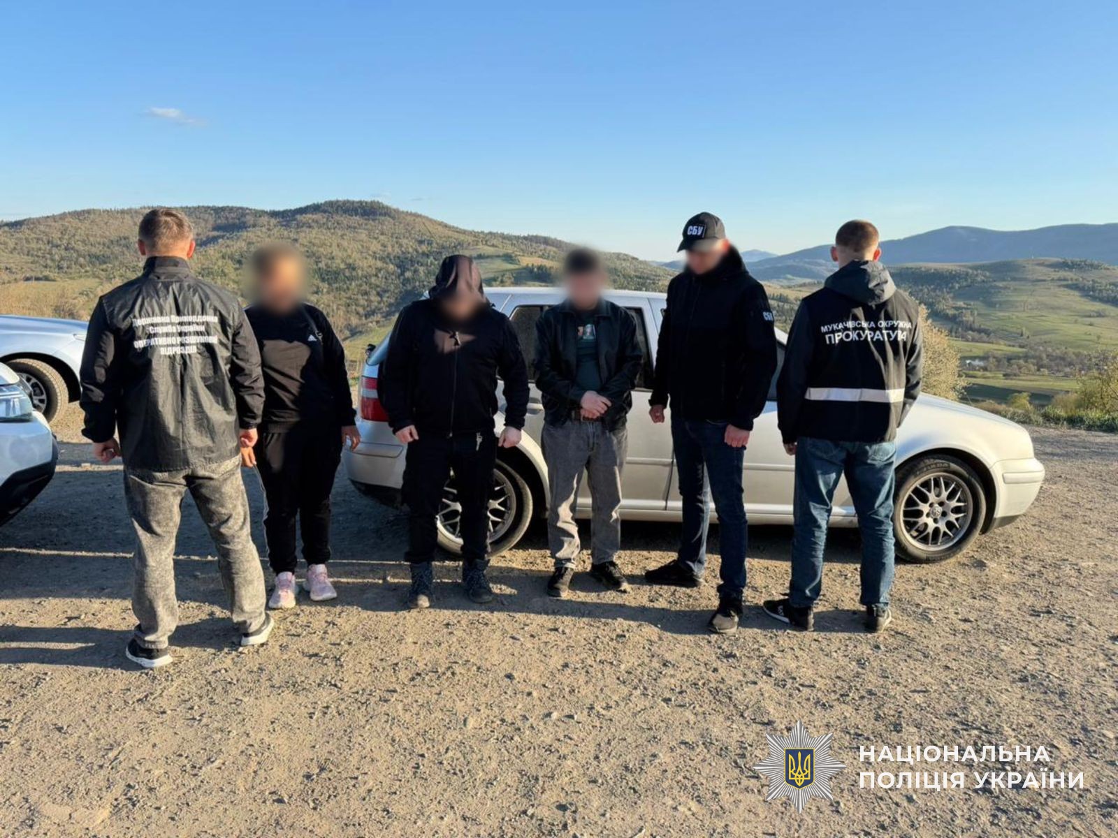 Фото до матеріалу: Поліція Закарпаття перекрила ще два канали незаконного переправлення ухилянтів