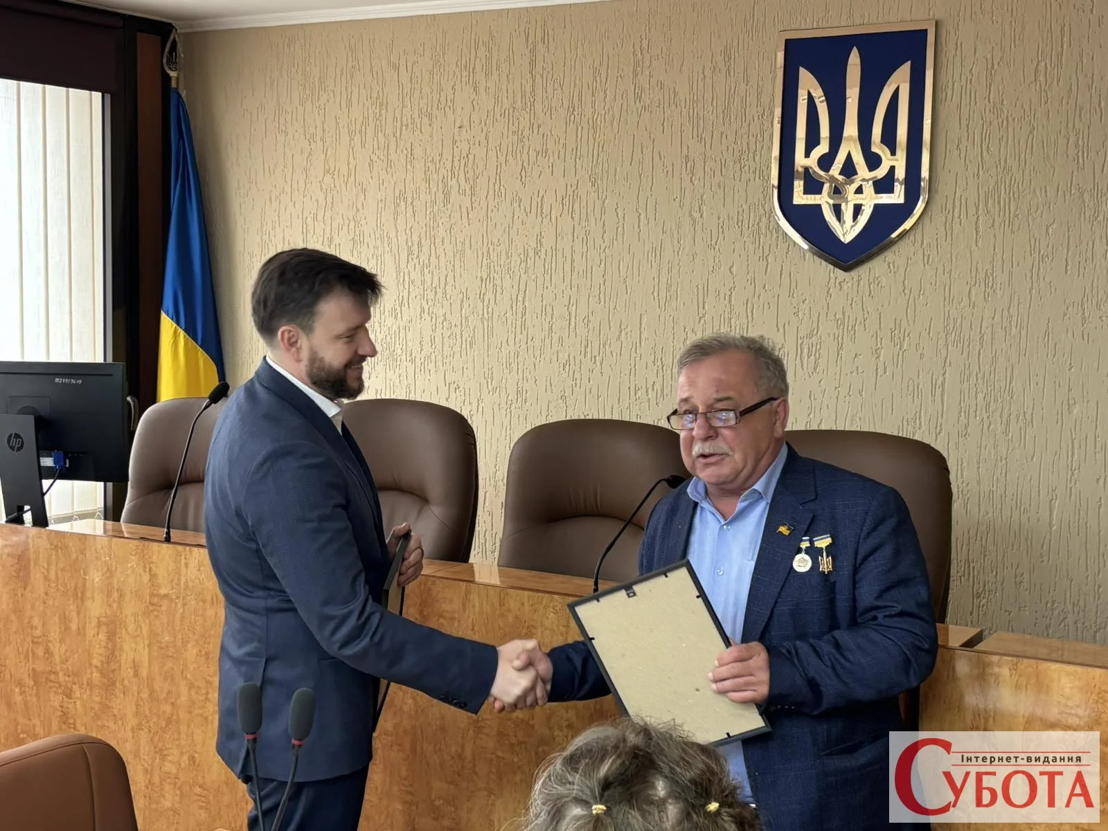 Фото до матеріалу: Міністр Улютін визнав заслуги правозахисника Юшкевича у захисті пенсій чорнобильців Житомирщини