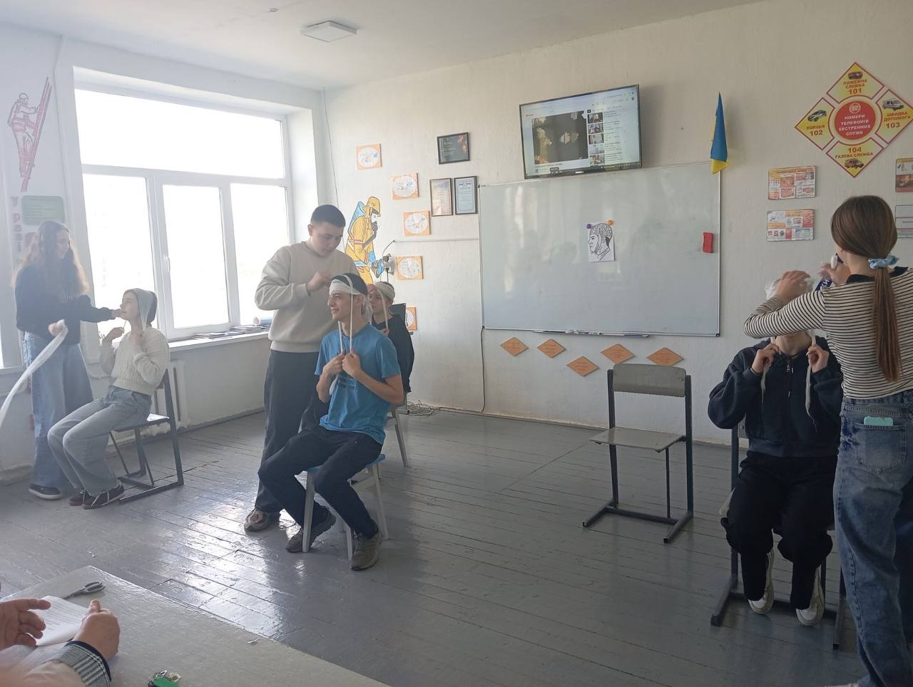 Фото до матеріалу: Безпека як життєвий навик: учні Крупецького ліцею відпрацювали дії в надзвичайних ситуаціях
