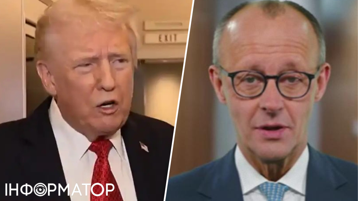 Фото до матеріалу: Трамп звинуватив Мерца у неефективності: США можуть скоротити війська в Німеччині