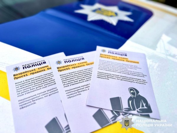 Фото до матеріалу: Не довіряй - перевіряй: на Первомайщині офіцер навчав жителів громади правил фінансової безпеки