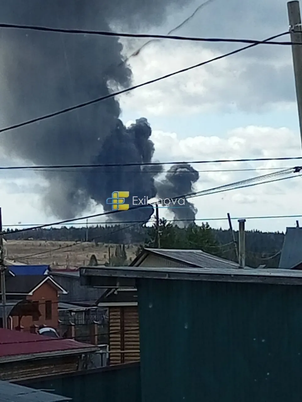 Фото до матеріалу: У Пермі спалахнула пожежа після атаки на «Транснафть»: губернатор підтвердив приліт дрона