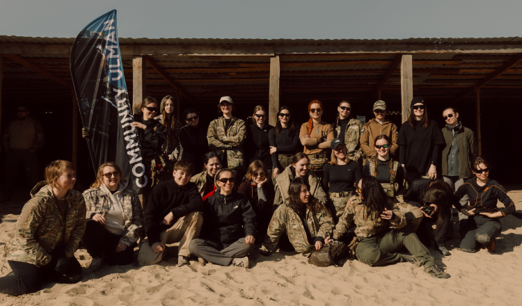 Фото до матеріалу: Community Ulman: як створили ком'юніті військового вишколу для жінок