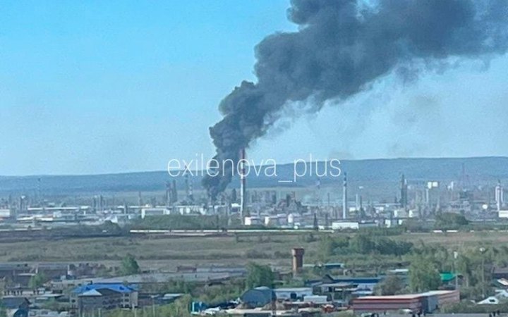 Фото до матеріалу: СБУ втретє атакувала нафтові об'єкти в Пермі: загоряння та пошкодження резервуарів