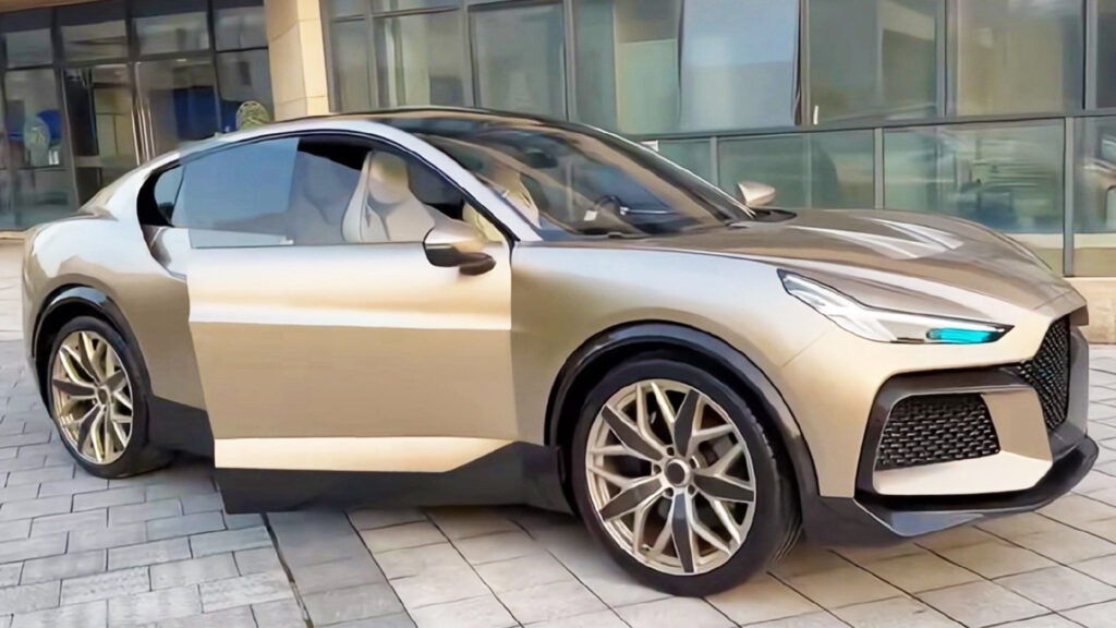 Фото до матеріалу: Китайський концепт Dreame: кросовер-седан з дверима як у Rolls-Royce та дизайном Bugatti