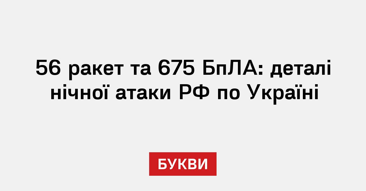 Фото до матеріалу: Повітряні сили повідомили деталі нічної атаки РФ по Україні