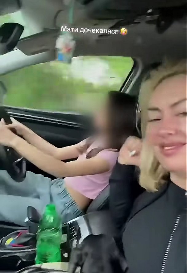 Фото до матеріалу: Депутат показала відео з 11-річною дочкою за кермом: скандал у Кривому Рогу