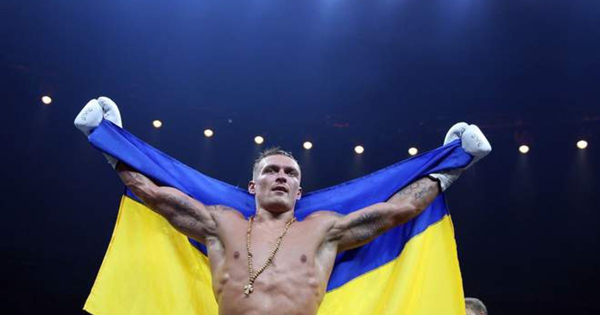 Фото до матеріалу: Усик прийняв виклик Ф'юрі на третій бій: «Готовий будь-коли»