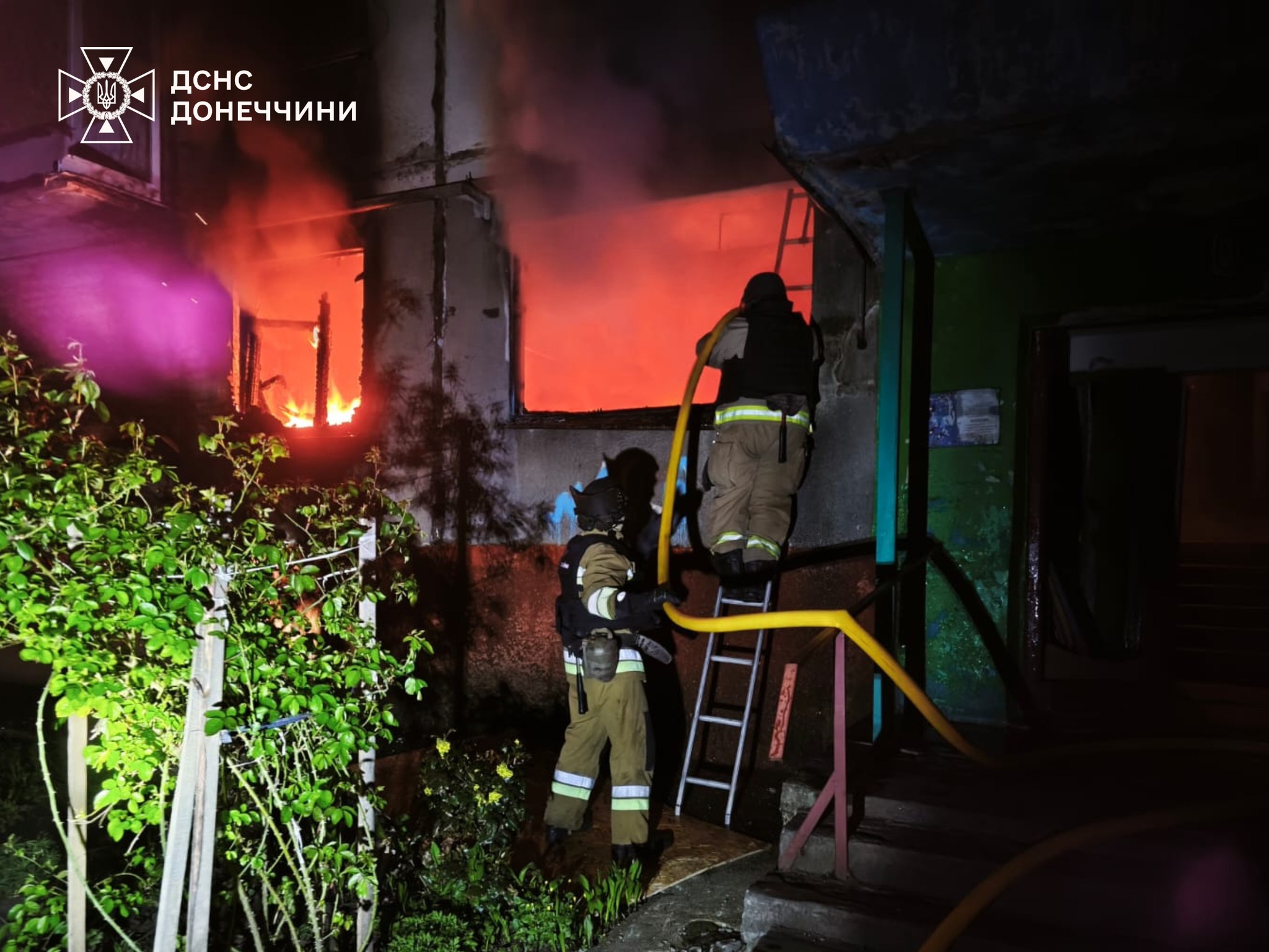 Фото до матеріалу: У Краматорську під час пожежі загинула людина