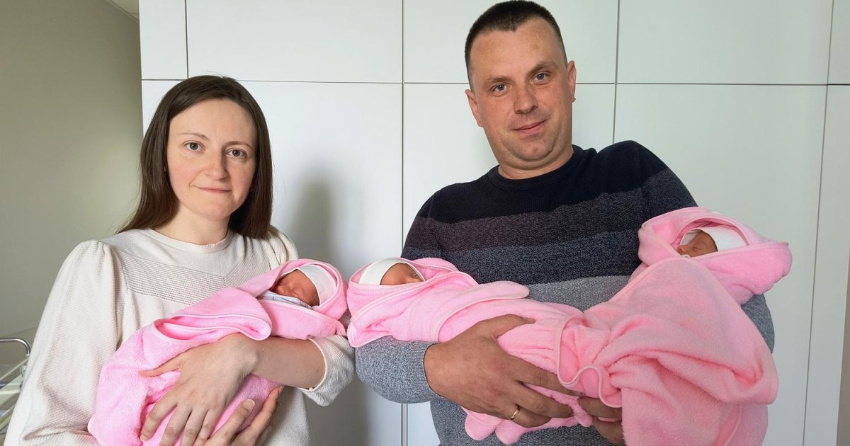 Фото до матеріалу: У львівській лікарні жінка народила природню трійню — LVIV.MEDIA